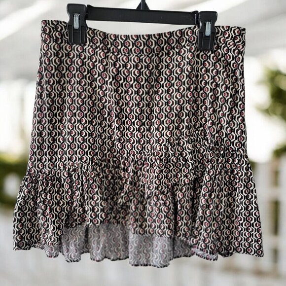 Free People Nadia Wrap Mini Skirt High Waisted -US 0 - Picture 3 of 7